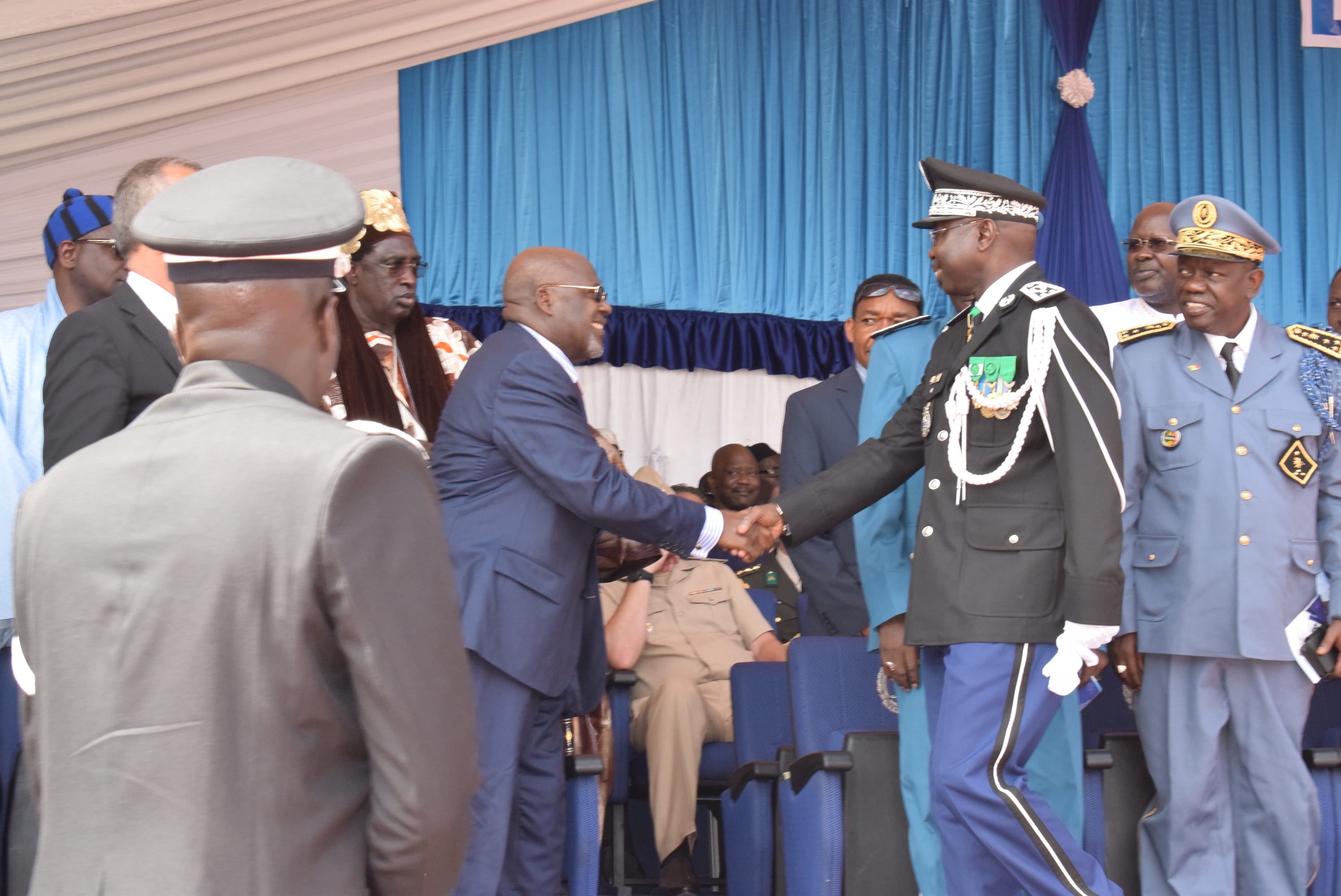 Photos : Installation de Cheikh Sène dans ses fonctions de nouveau Haut Commandant de la Gendarmerie nationale et Directeur de la justice militaire
