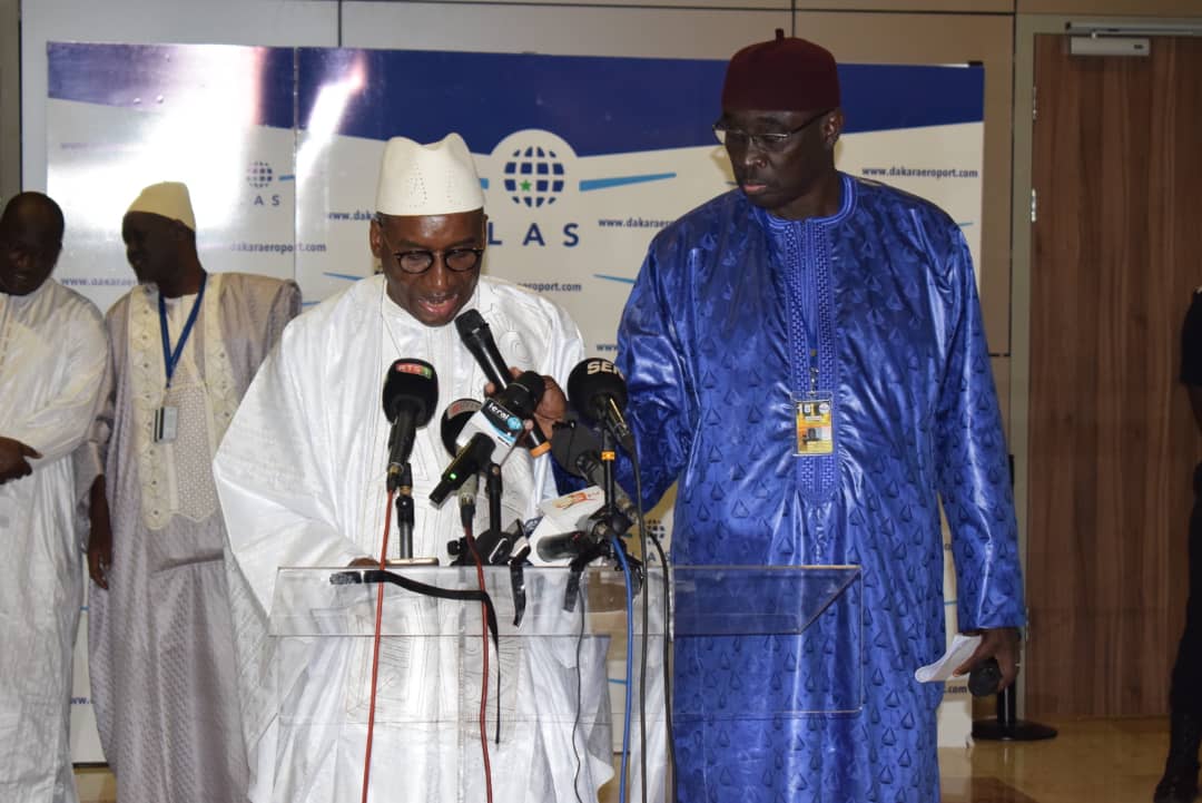 Photos : Cérémonie officielle de la phase aller du Hajj 2018 à l’Aéroport International Blaise Diagne (AIBD) de Diass 