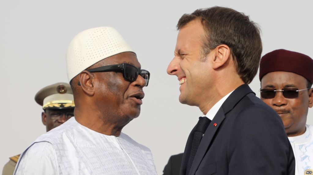 Macron félicite IBK pour sa réélection