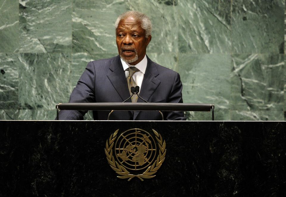 Mort de l'ancien secrétaire général de l'ONU, Kofi Annan