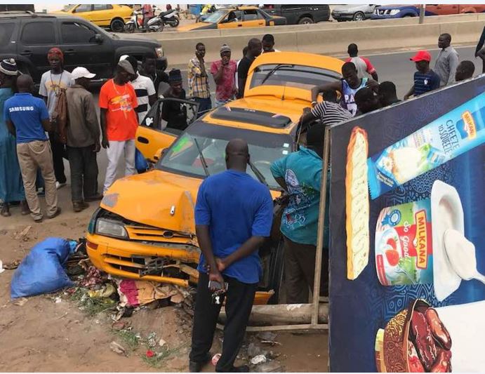 Yoff: Un taximan perd le contrôle de son véhicule et percute plusieurs passants