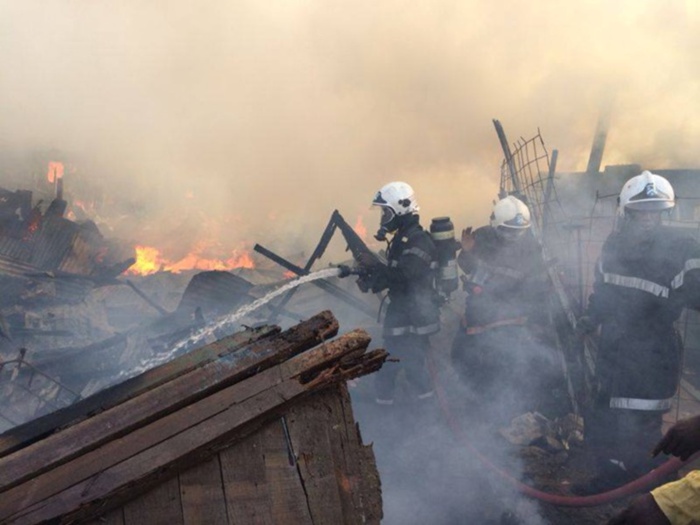 Incendie du marché Zinc de Kaolack:  Les sapeurs-pompiers déplorent le manque de bouches d’incendie