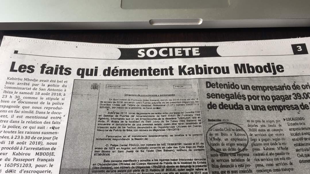 Arrestation de Kabirou Mbodje : L’AS persiste avec des preuves