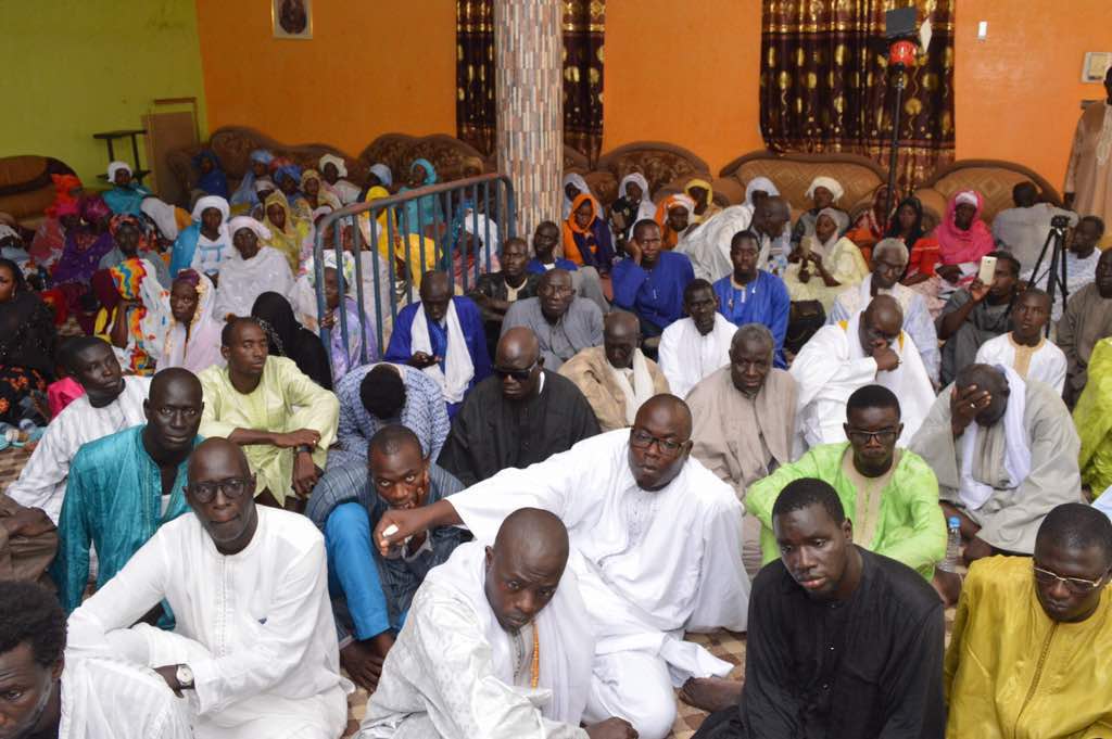 Les premières images du khalife de Serigne Bara Mbacké et de Serigne Sidy Moukhtar Mbacké , Serigne Moustapha Mbacké