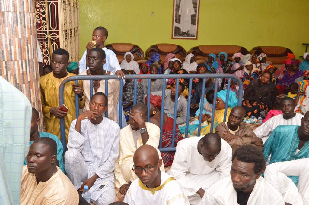 Les premières images du khalife de Serigne Bara Mbacké et de Serigne Sidy Moukhtar Mbacké , Serigne Moustapha Mbacké