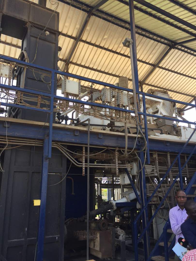 Photos : Visite guidée sur le terrain de la station de traitement des boues de vidange des Niayes Pikine, communément appelée OMNI PROCESSEUR Photos : Visite guidée sur le terrain de la station de traitement des boues de vidange des Niayes Pikine, communément appelée OMNI PROCESSEUR