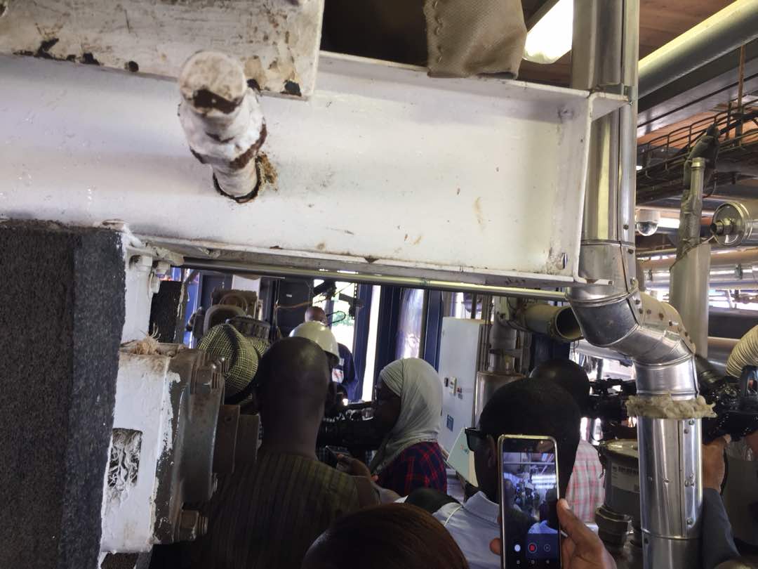 Photos : Visite guidée sur le terrain de la station de traitement des boues de vidange des Niayes Pikine, communément appelée OMNI PROCESSEUR Photos : Visite guidée sur le terrain de la station de traitement des boues de vidange des Niayes Pikine, communément appelée OMNI PROCESSEUR