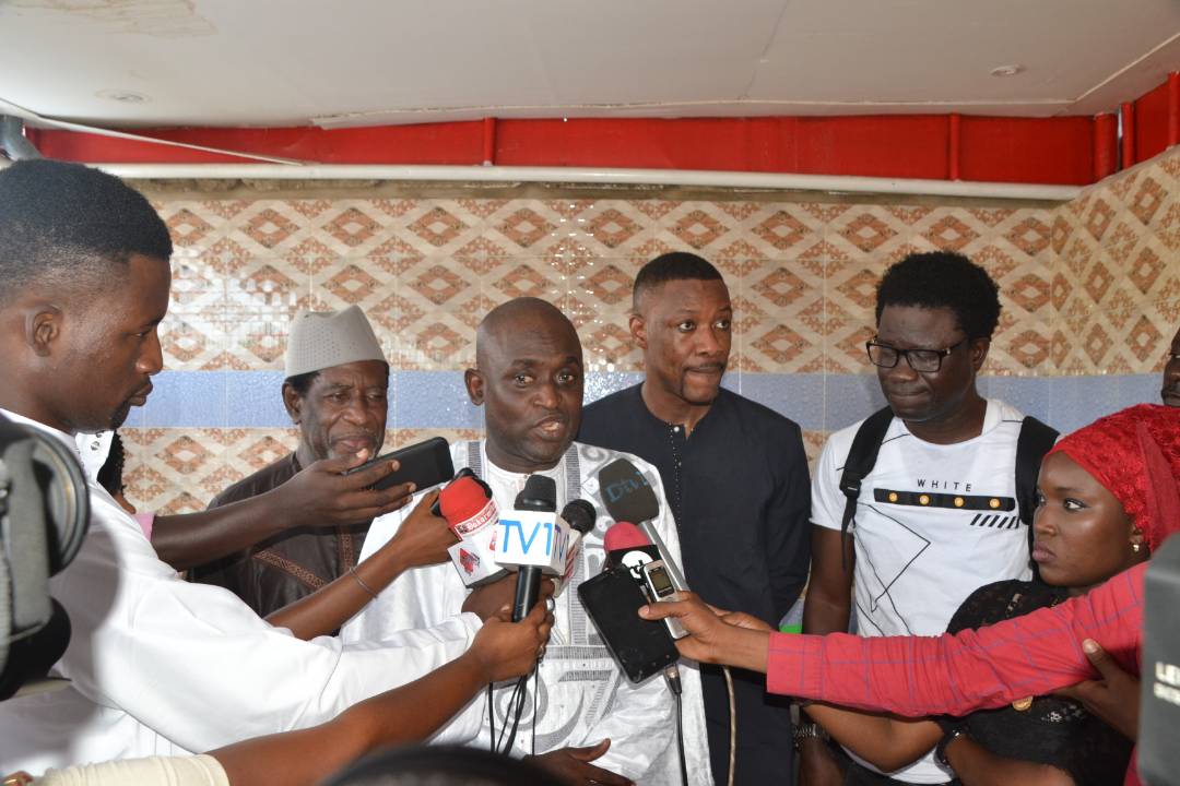 Les images de l'installation du nouveau directeur exécutif de l'OMARTS Tange Tandian Les images de l'installation du nouveau directeur exécutif de l'OMARTS Tange Tandian