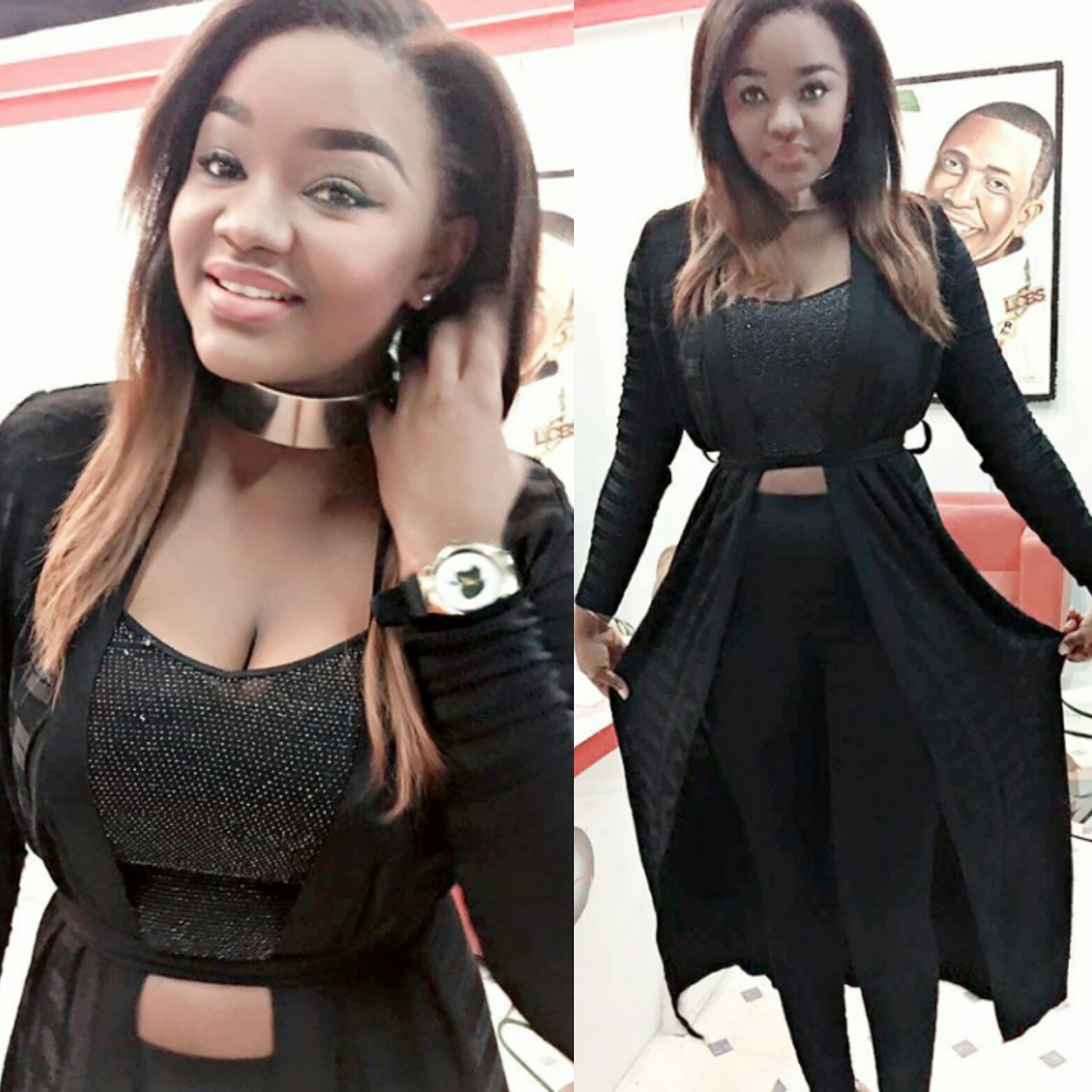 Photos : Fama Thioune et sa robe Zorro, xaalaass, regardez