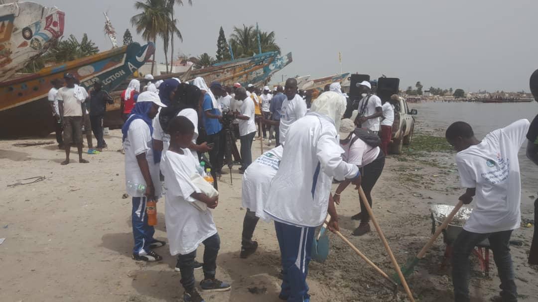 Photos du Set Sétal à la Baie de Hann organisé par l'Onas 