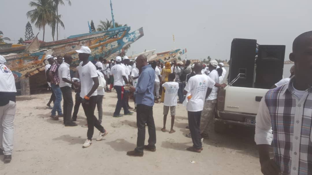 Photos du Set Sétal à la Baie de Hann organisé par l'Onas 