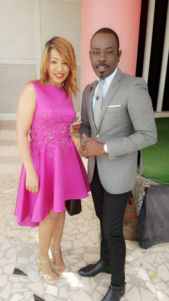 Photos : Viviane Mame Diarra et son son frère, Dj Boubs