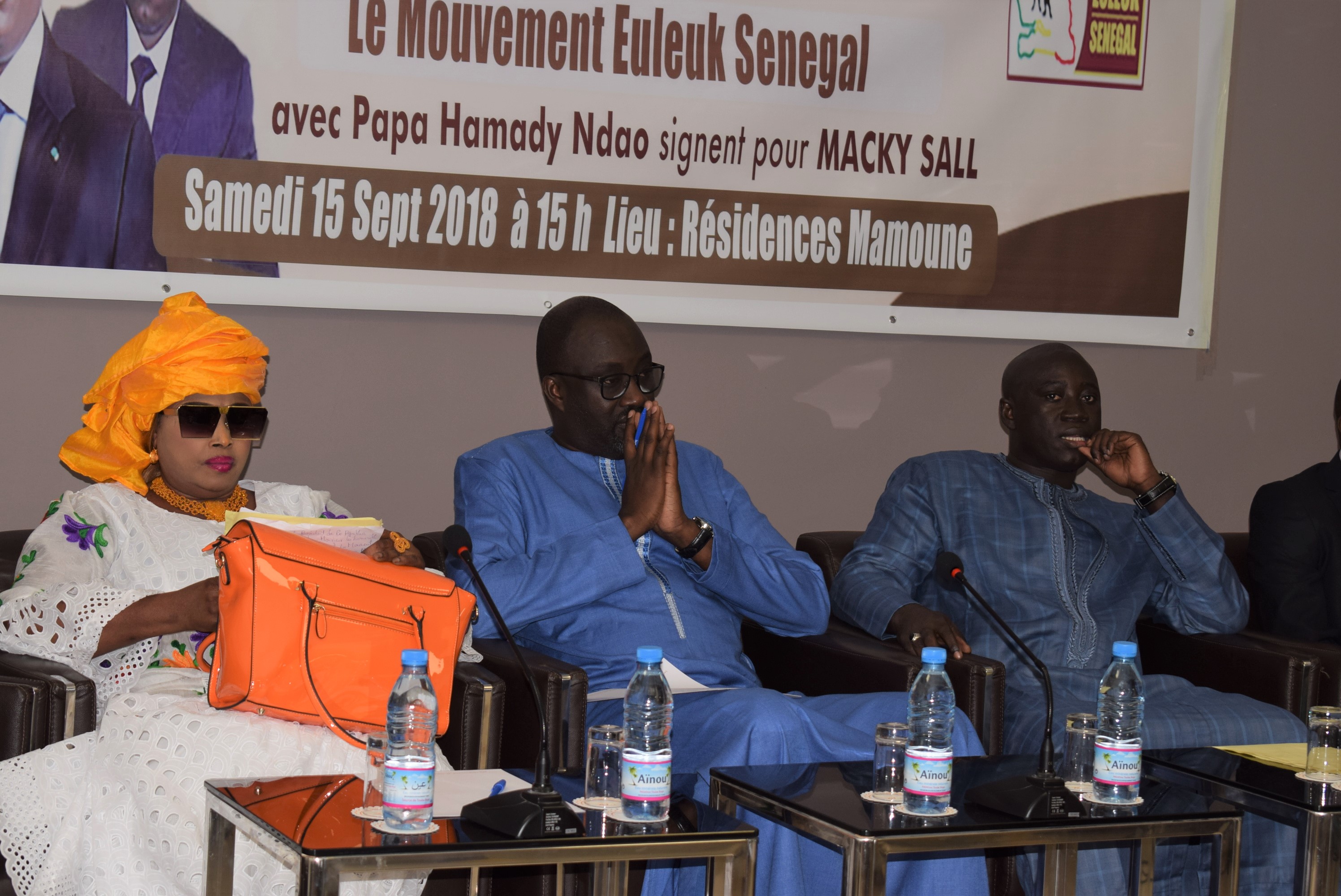 La campagne de parrainage du candidat Macky Sall.« Euleuk Sénégal » Pape Hamady Ndao lance le concept des « grands parrains »