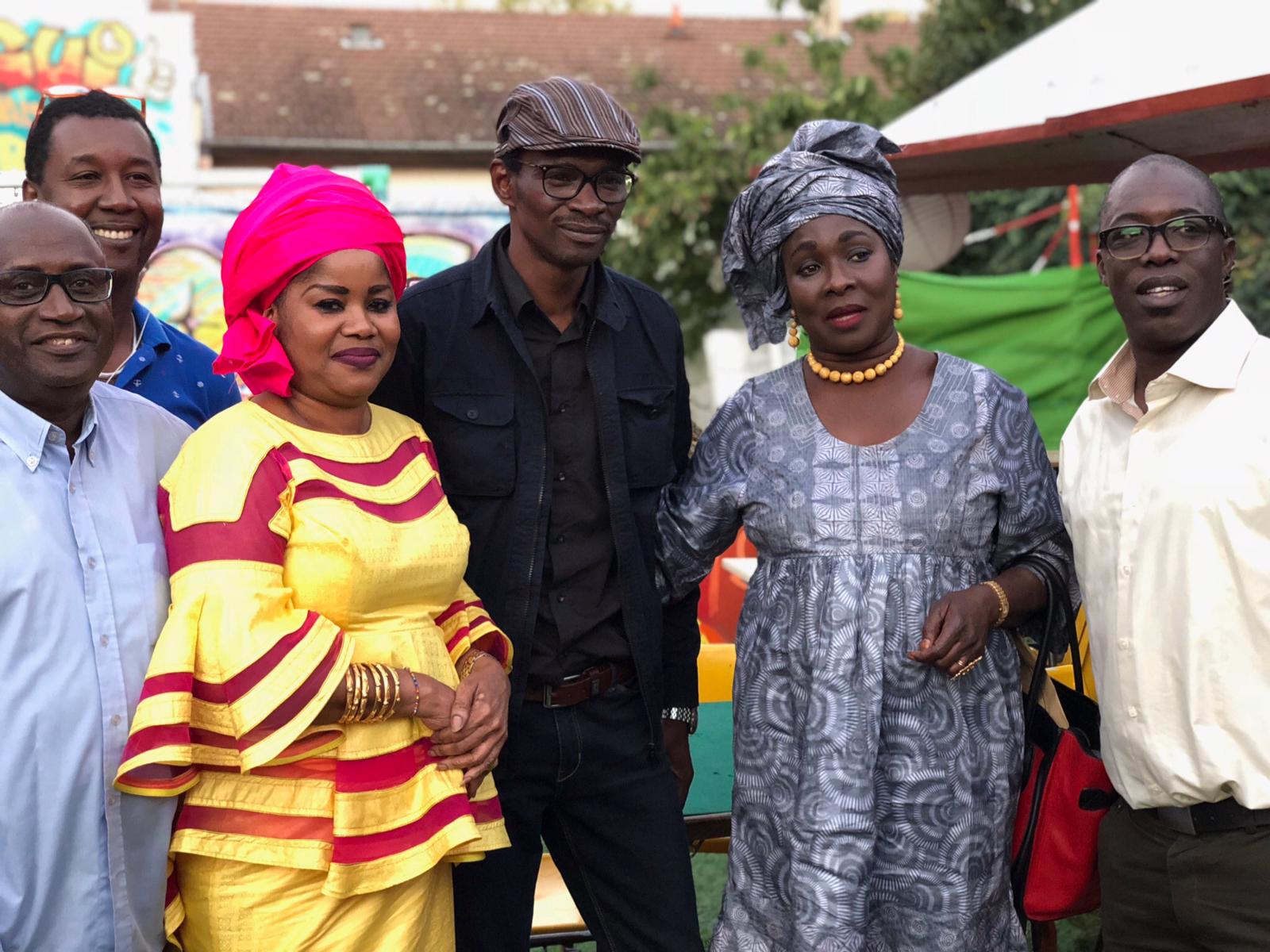 Les images de la rencontre avec Mme Ndèye Nar Thiam de Genève "Le Partage Guestou Diaspora" au 3,rue Émile Dunière à Villeurbanne