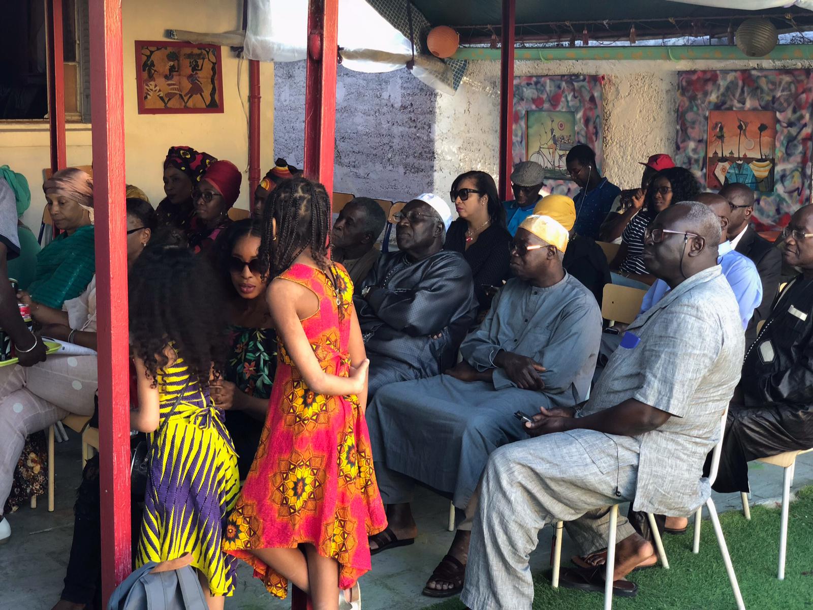 Les images de la rencontre avec Mme Ndèye Nar Thiam de Genève "Le Partage Guestou Diaspora" au 3,rue Émile Dunière à Villeurbanne