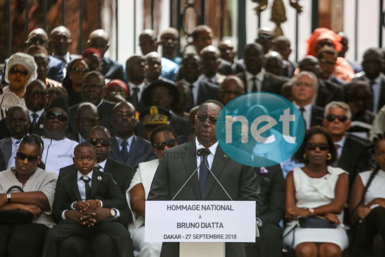 Photos- Revivez en image la cérémonie d'hommage National à Bruno Diatta de A à Z