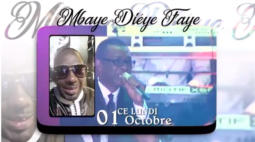 Mbaye Dieye Faye fête son anniversaire le lundi 01 octobre au Golden 