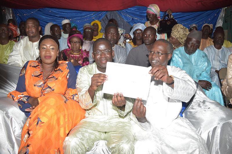 En route vers le deuxième mandat de Macky Sall : Mr le Premier ministre en visite chez Le Haut conseiller Aliou Sow à Keur Pathé région de Kaffrine