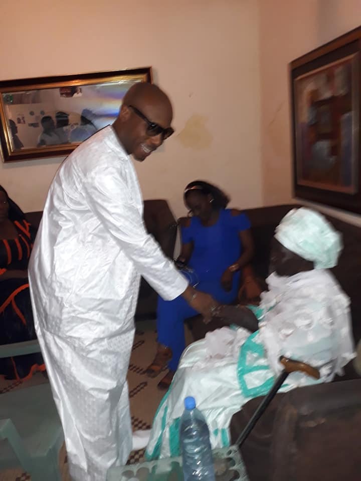 Sorti de prison, Barthélémy Dias rend visite à la mère de Khalifa Sall