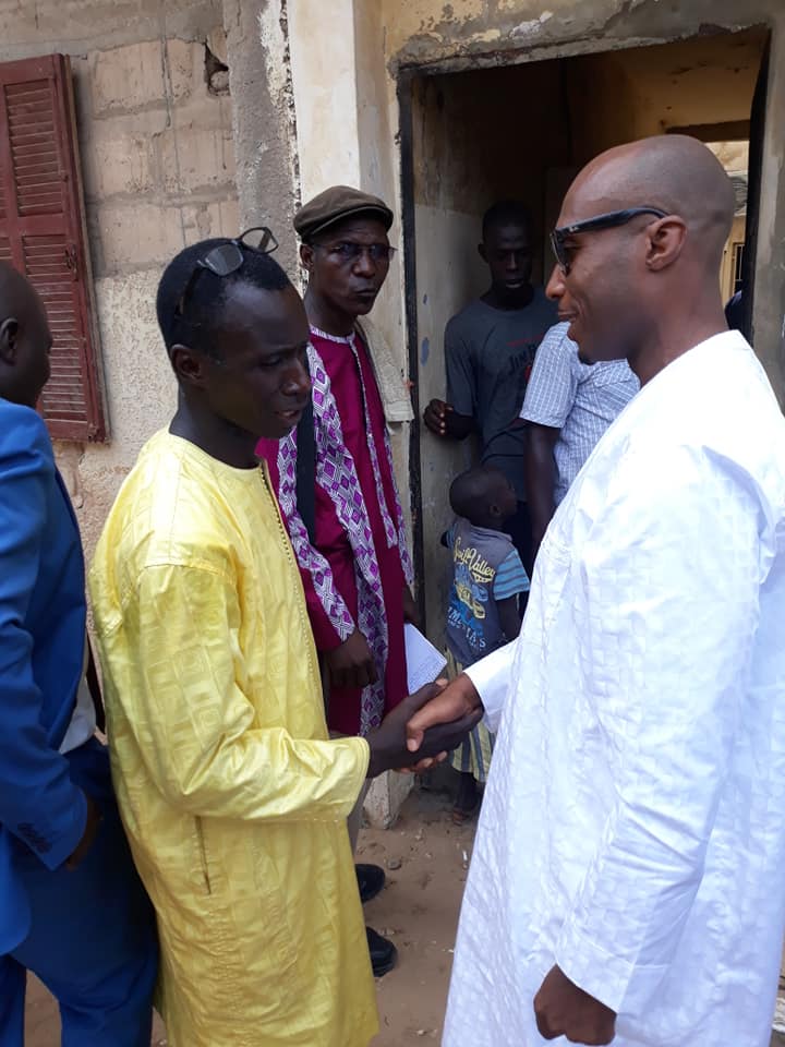 Sorti de prison, Barthélémy Dias rend visite à la mère de Khalifa Sall