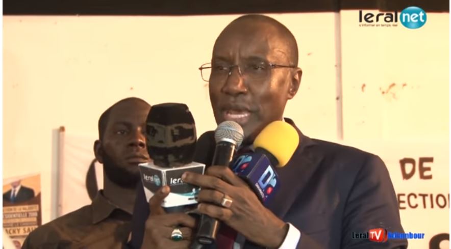 Parrainnage à Louga: Mamour Diallo "détruit"  les chiffres avancés par le ministre Moustapha Diop 