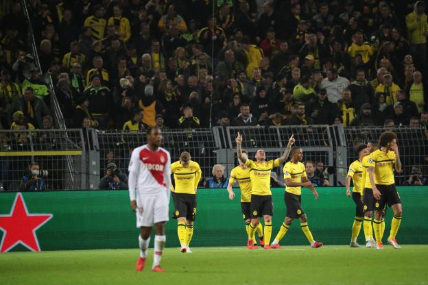 Monaco sans défense à Dortmund, la qualification pour les huitièmes de finale s'éloigne