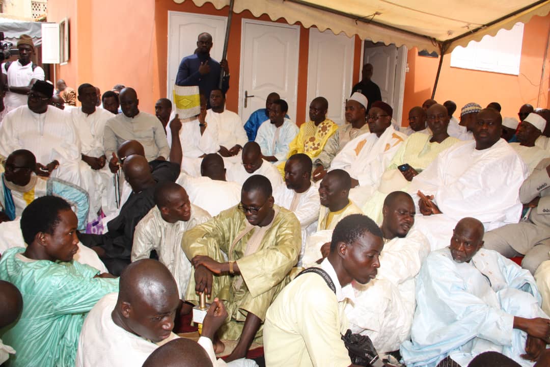 Les images du baptême de fils de Cheikh Mbacké "Solution"
