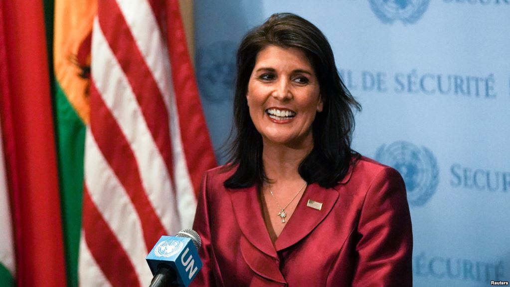 Etats-Unis: Démission de Nikki Haley, ambassadrice américaine à l'ONU