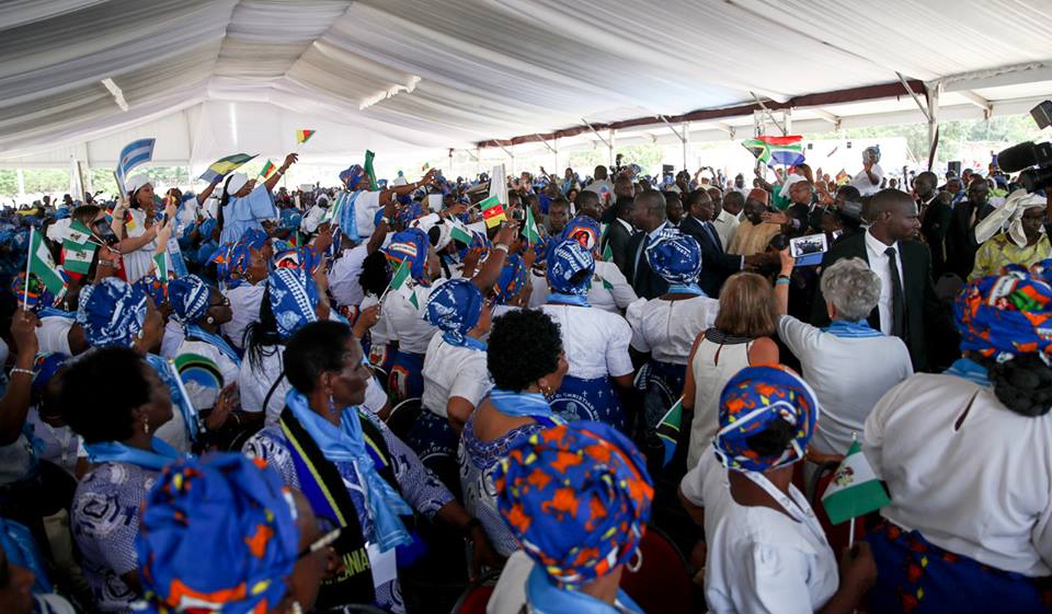 Photos : Macky Sall à l'ouverture de l’Assemblée générale de l’Union mondiale des organisations féminines catholiques