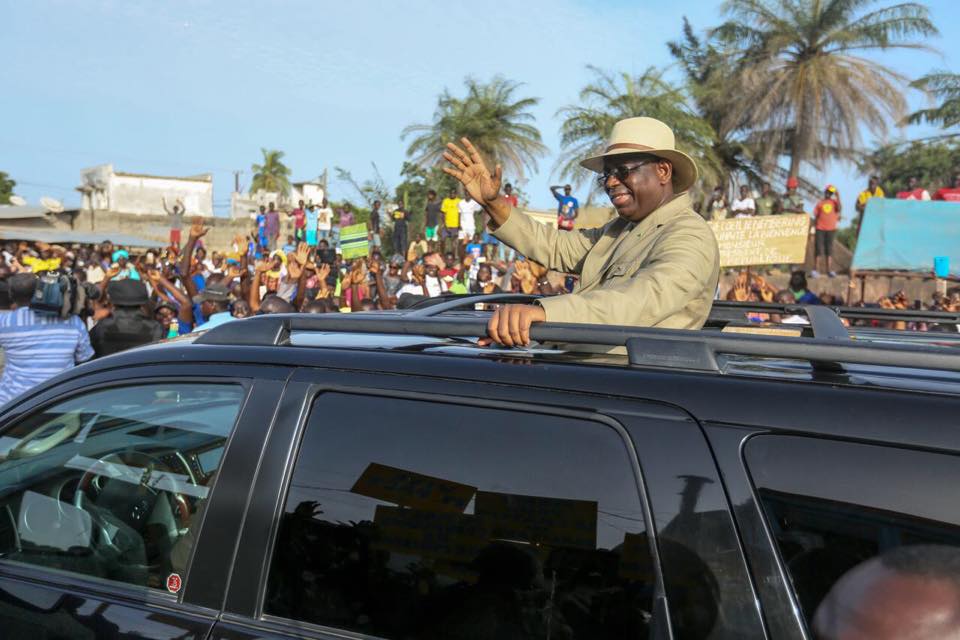 Début de la tournée économique du président Macky Sall dans le Sud