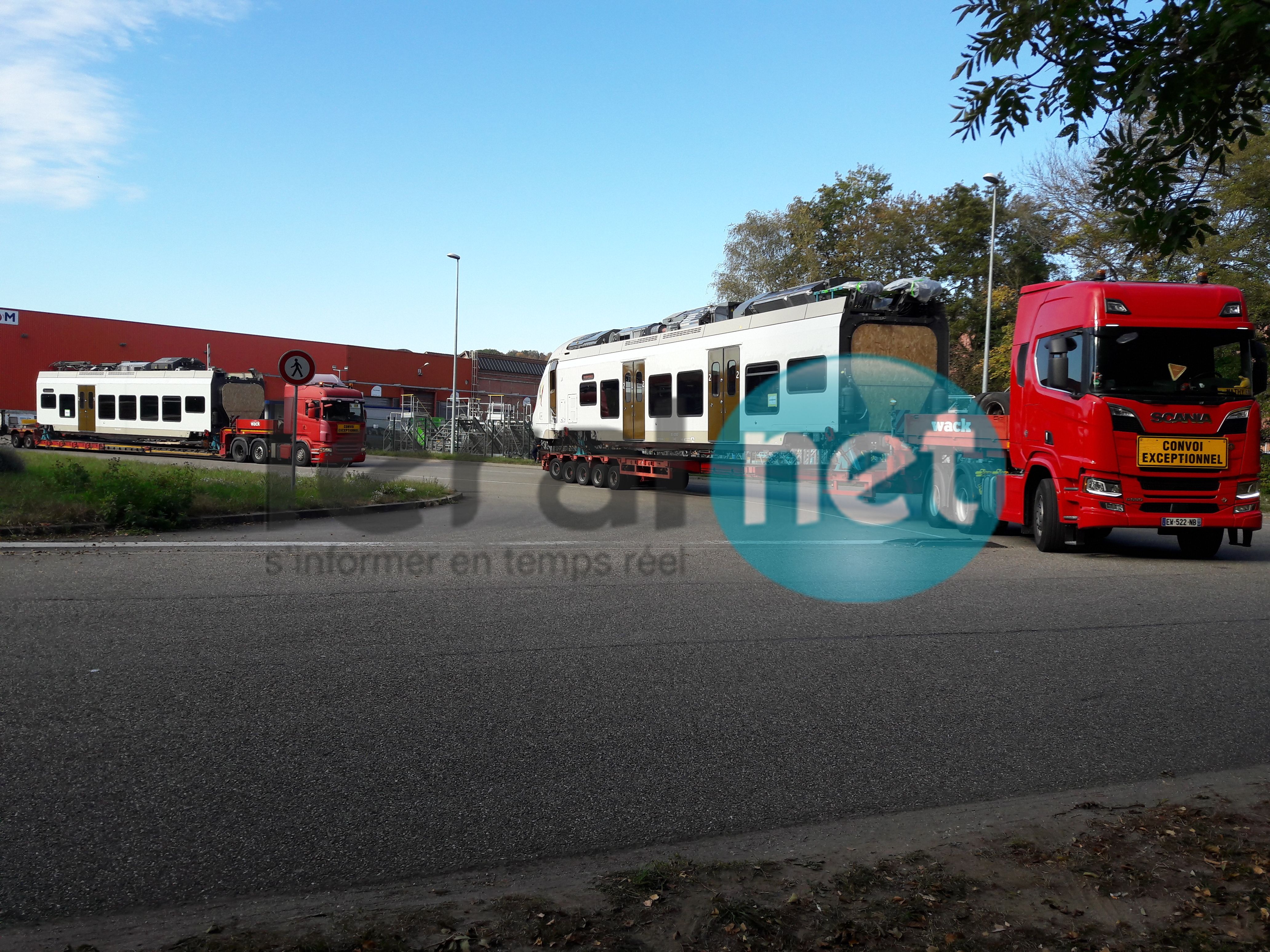 TER : Alstom a commencé à expédier les 15 trains (Images)