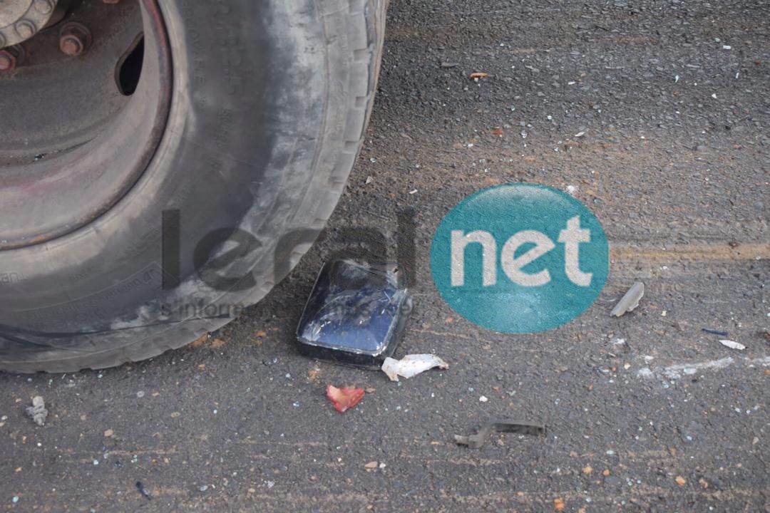 Photos - Accident sur l'autoroute à péage : Collision monstre entre plusieurs voitures à hauteur de Diamniadio