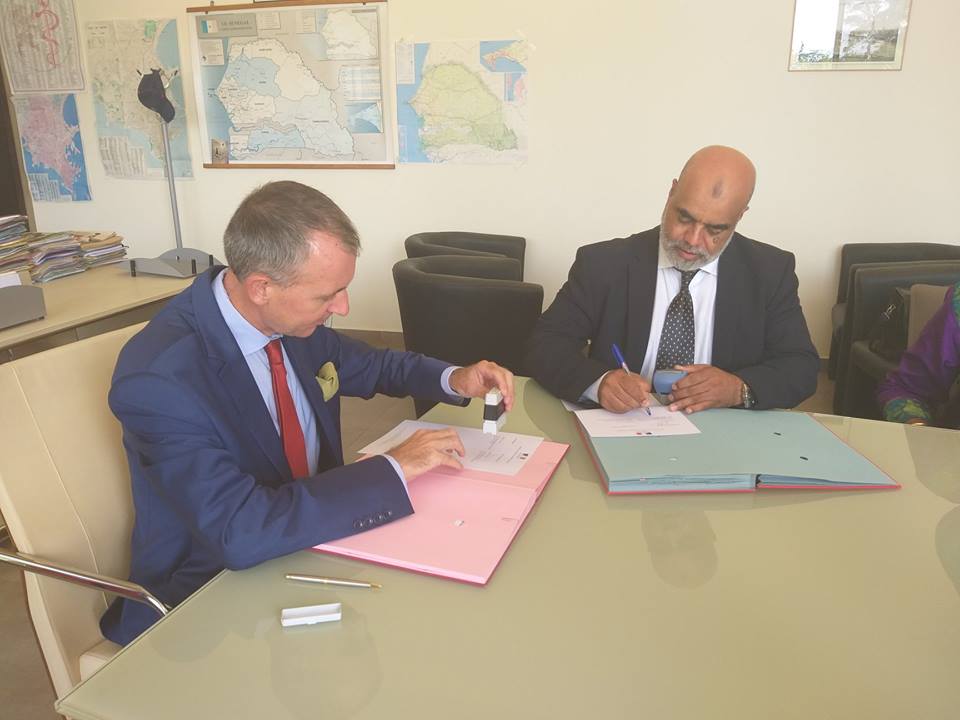 ​Facilitation pour prise de rendez-vous et traitement des demandes de visas : Le Consulat général de France signe un partenariat avec SANOFI
