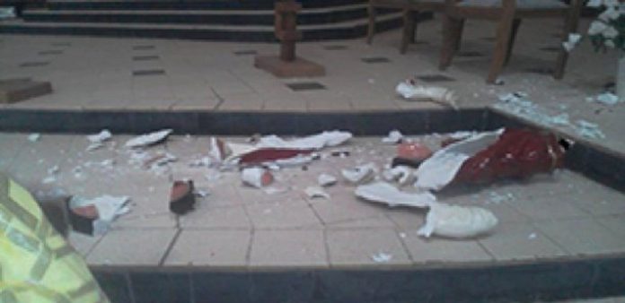 Profanation de la Cathédrale de Kaolack: l'auteur arrêté puis...