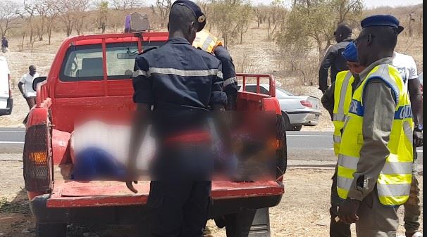 Grave accident à Bambey: Un véhicule revenant du Magal de Touba fait 3 morts