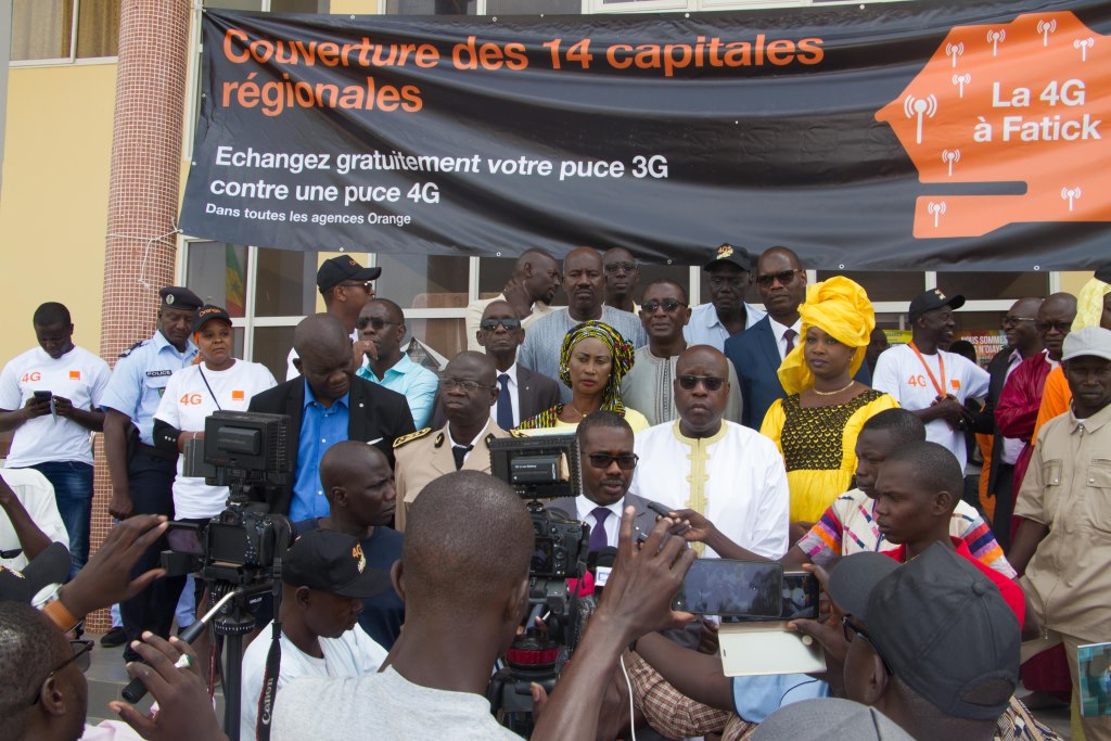 Sonatel connecte les 14 capitales régionales en 4G