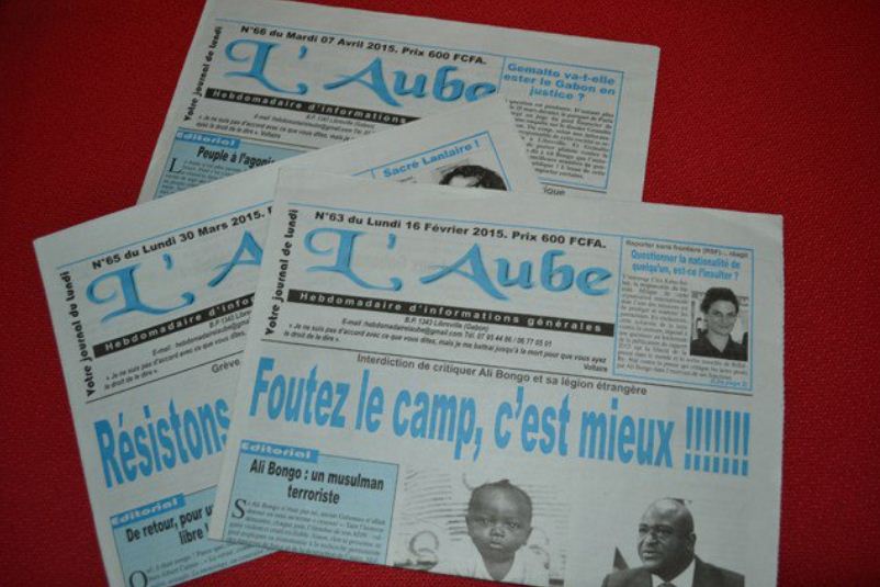 Gabon : Le journal "L’Aube" suspendu pour avoir écrit sur sa santé de Bongo