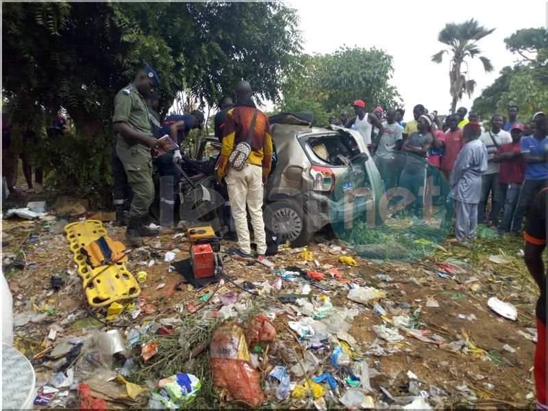 Urgent - Violent accident violent aujourd'hui à Sebikotane (Photos)