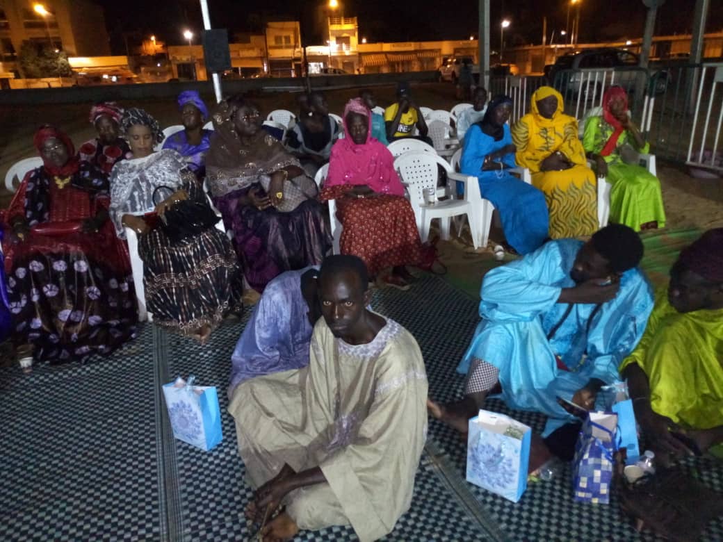 Les images de l'enregistrement de l'appel du Gamou  prévu ce lundi 19 novembre 2018 à l'esplanade de la grande mosquée Massalikoul djinane de Daka