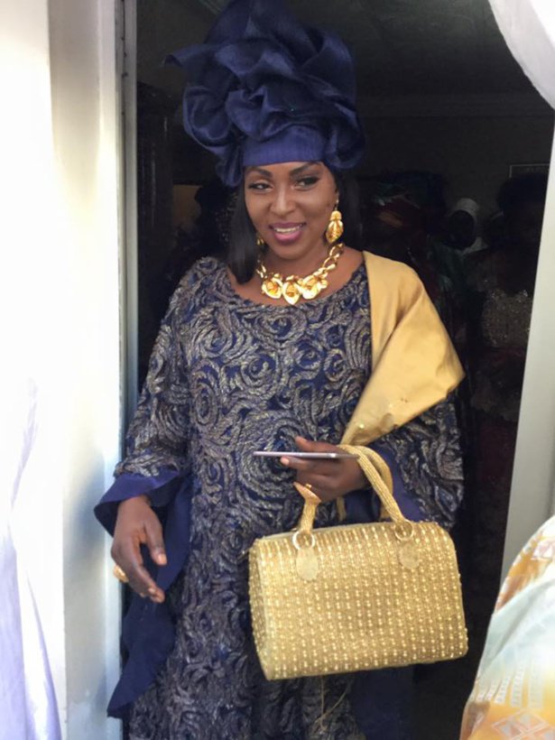 L’une des épouses d’Aly Ngouille Ndiaye, une grande dame au “Tagualou” flamboyant