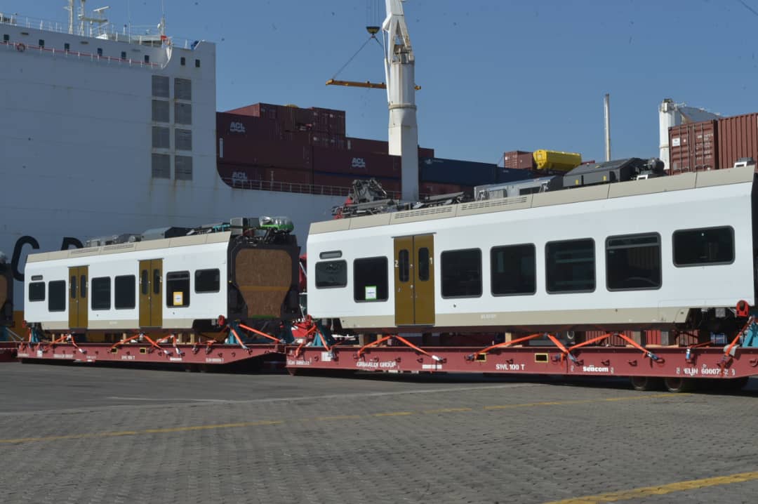 Premières rames du Ter: Arrivée et réception par le PM au môle 2 du port de Dakar ce dimanche Premières rames du Ter: Arrivée et réception par le PM au môle 2 du port de Dakar ce dimanche