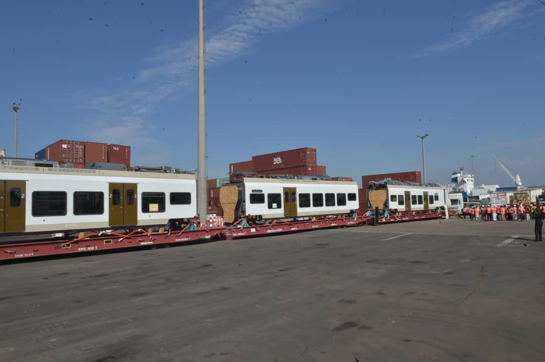 Premières rames du Ter: Arrivée et réception par le PM au môle 2 du port de Dakar ce dimanche