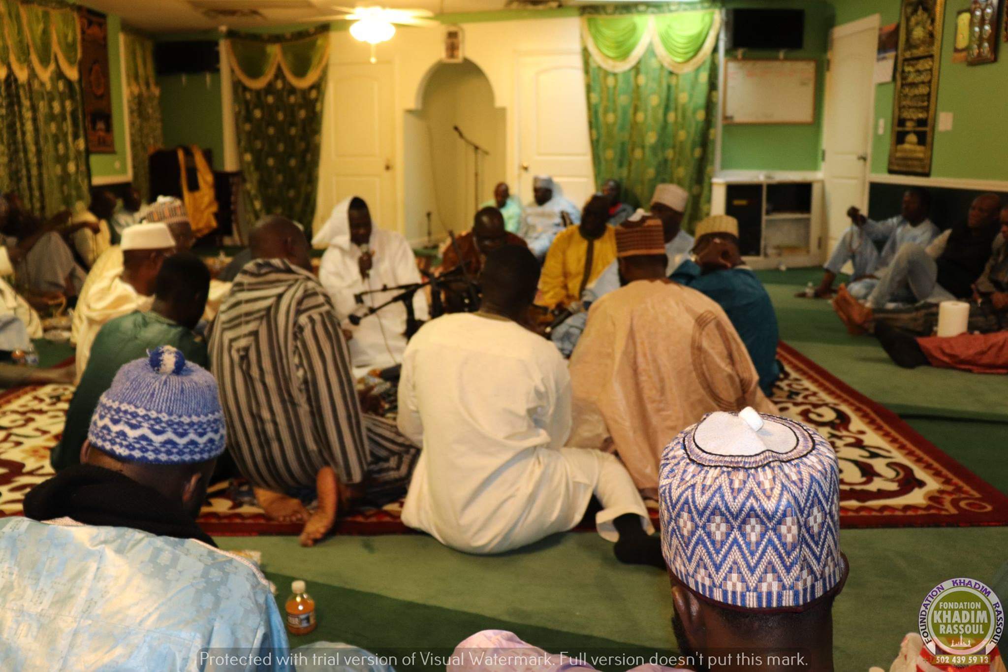 Images- La Communauté sénégalaise de Louisville Kentucky à célébré le Maouloud 