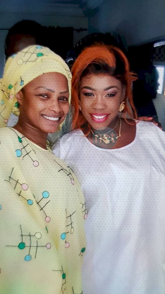 Vidéo-photos: Oussou Bébé, Bébé Rose et Mbathio au baptême de Fanta, la fille de Fatou Mbacké qui avait nié être enceinte 