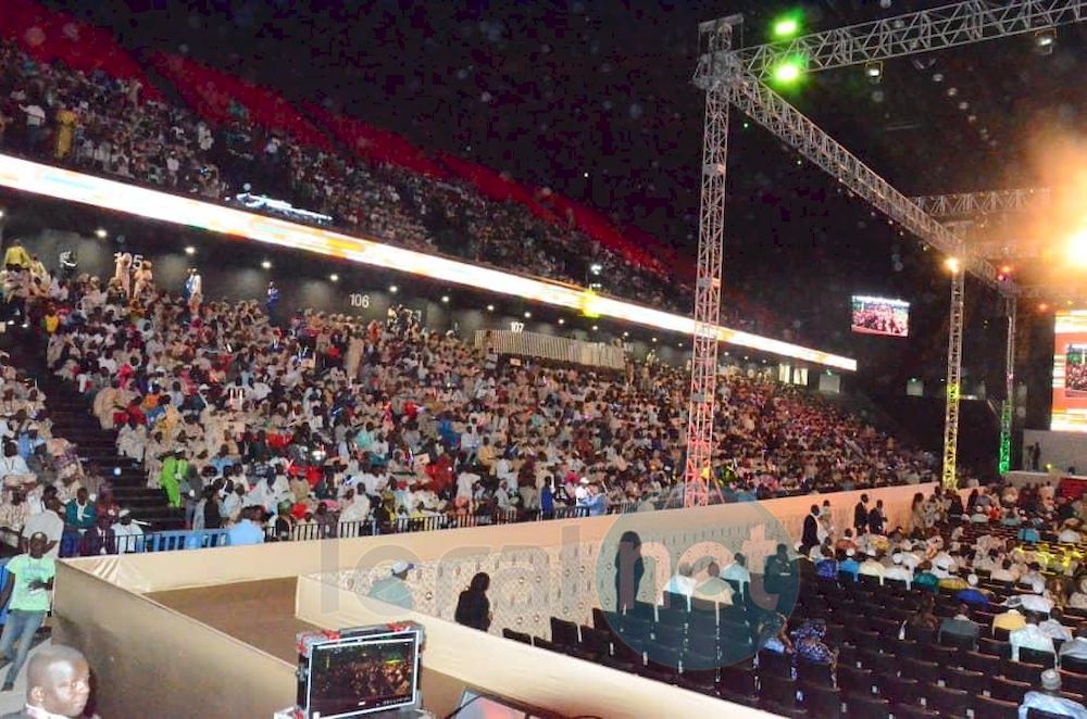 Diamniadio: Les premières images de l'investiture de Macky Sall par BBY à Dakar Arena Diamniadio: Les premières images de l'investiture de Macky Sall par BBY à Dakar Arena