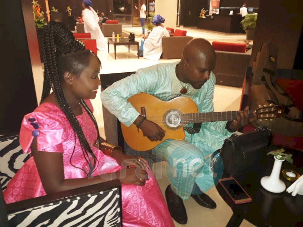La chanteuse Maréma Fall à Bamako pour une émission avec Tv5