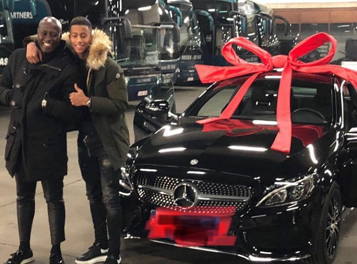 Photos : L'incroyable cadeau de Khalilou Fadiga à son fils Noah, regardez