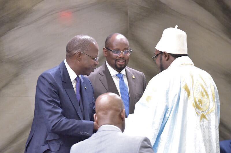 Photos : Le Premier ministre Mahammmed Boun Abdallah Dionne en toute complicité avec les les Sénégalais des États-Unis