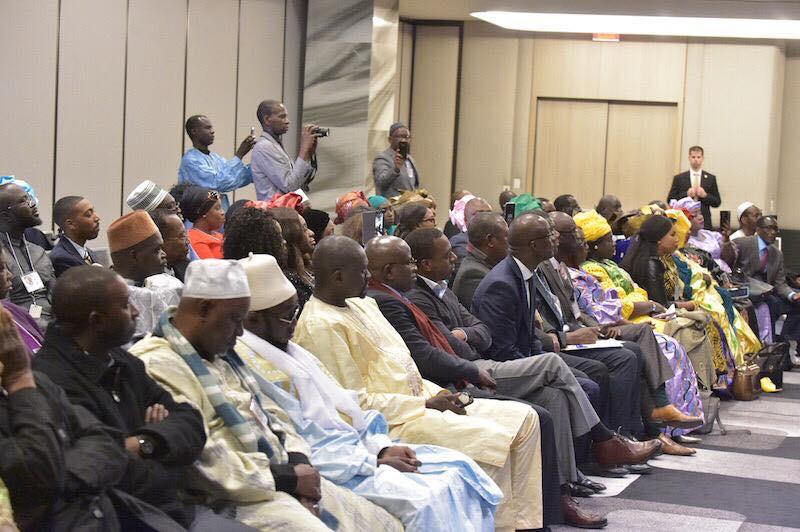 Photos : Le Premier ministre Mahammmed Boun Abdallah Dionne en toute complicité avec les les Sénégalais des États-Unis