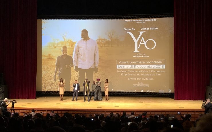 En avant-première au Sénégal, le film Yao avec Omar Sy au menu